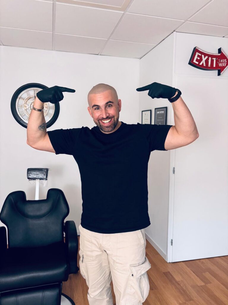 brice artiste tricopigmentation